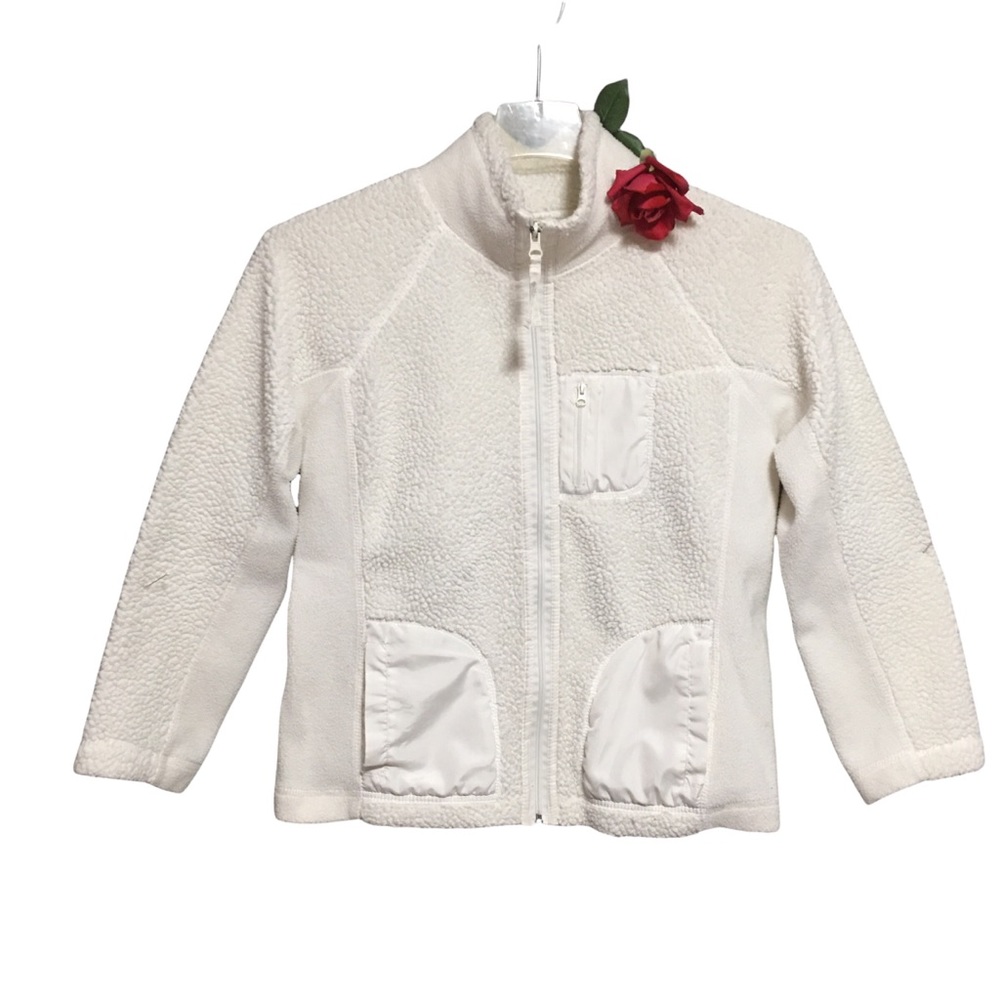 Sherpa jacket Carolyn Taylor PM Cream full zip